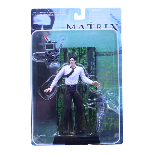 Matrix Mr. Anderson Figur Neo N2 Toys 2000 OVP | Hoppla-Stuff